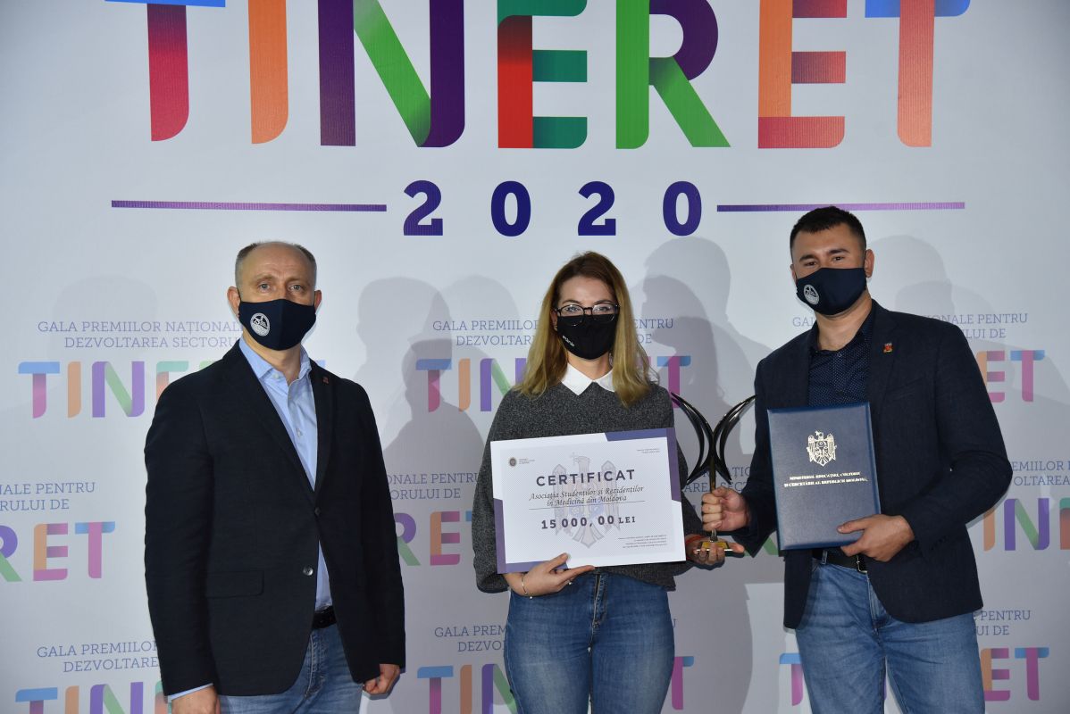 Premiu național pentru dezvoltarea sectorului de tineret 2020